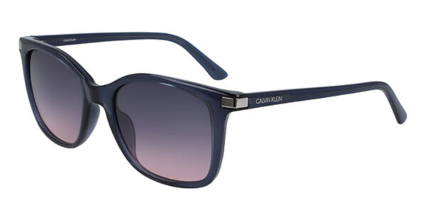 CK 19527S Sunglasses (422) CRYSTAL SLATE BLUE