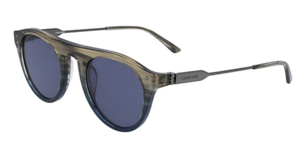 CK 20701S Sunglasses (275) TAUPE/BLUE HORN GRADIENT