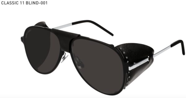 CLASSIC 11 BLIND Sunglasses BLACK-SILVER-BLACK