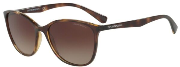 EA 4073 Sunglasses Havana w/ Brown Gradient Lenses