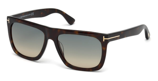 FT 0513 Sunglasses Dark Havana / Gradient Blue