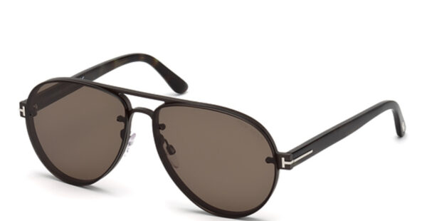 FT 0622 Sunglasses shiny dark ruthenium / roviex