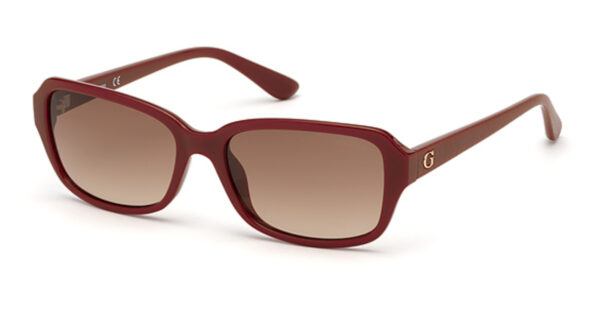 GU 7595 Sunglasses shiny red / gradient brown