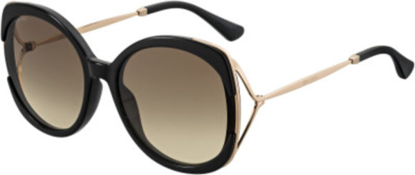 Lila/S Sunglasses Black Gold