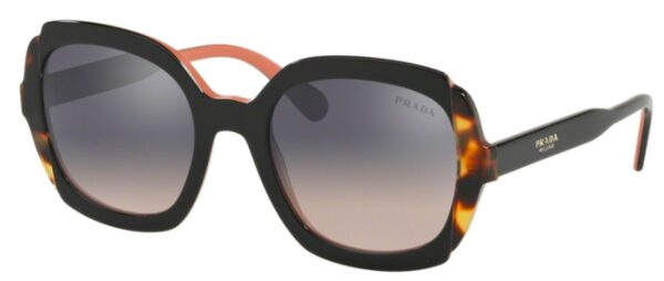 PR 16US Sunglasses TOP BLACK PINK/MEDIUM HA