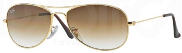 RB 3362 Cockpit Sunglasses Arista w/ Crystal Brown Gradient Lenses