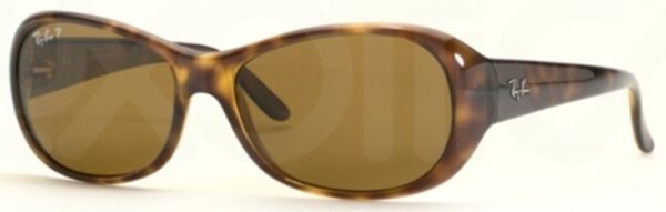 RB 4061 Sunglasses Havana with Polarized Crystal Brown Lenses