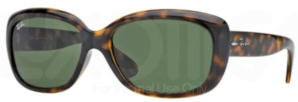 RB 4101 Jackie Ohh Sunglasses Light Havana with Crystal Green Lenses 710