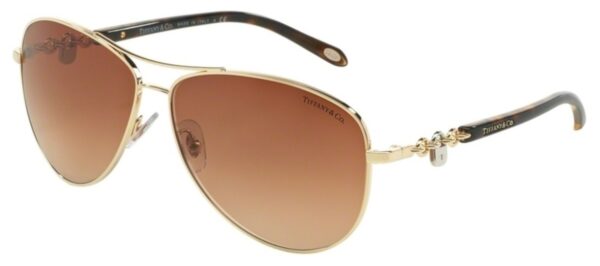 TF 3034 Sunglasses Gold with Brown Gradient Lenses