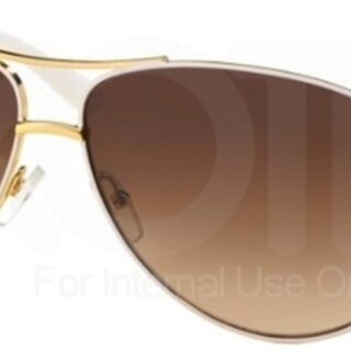 TY 6035 Sunglasses Ivory Gold w/ Brown Gradient Lenses