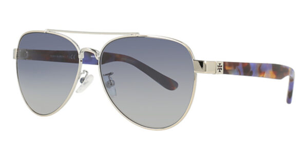 TY 6070 Sunglasses SHINY SILVER METAL