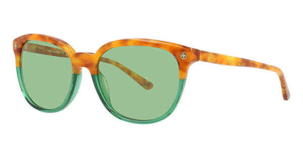 TY 7131 Sunglasses AMBER TORTOISE / GREEN