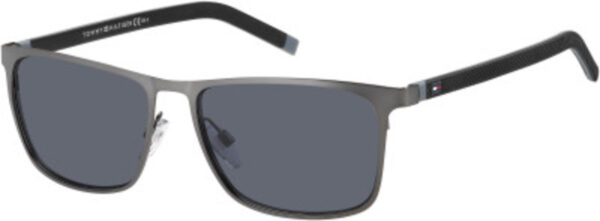 Th 1716/S Sunglasses Dark Ruthenium Black