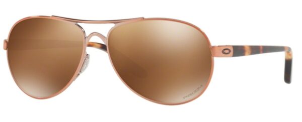 Tie Breaker OO 4108 Sunglasses 17 Rose Gold with Prizm Tungsten Polarized Lenses